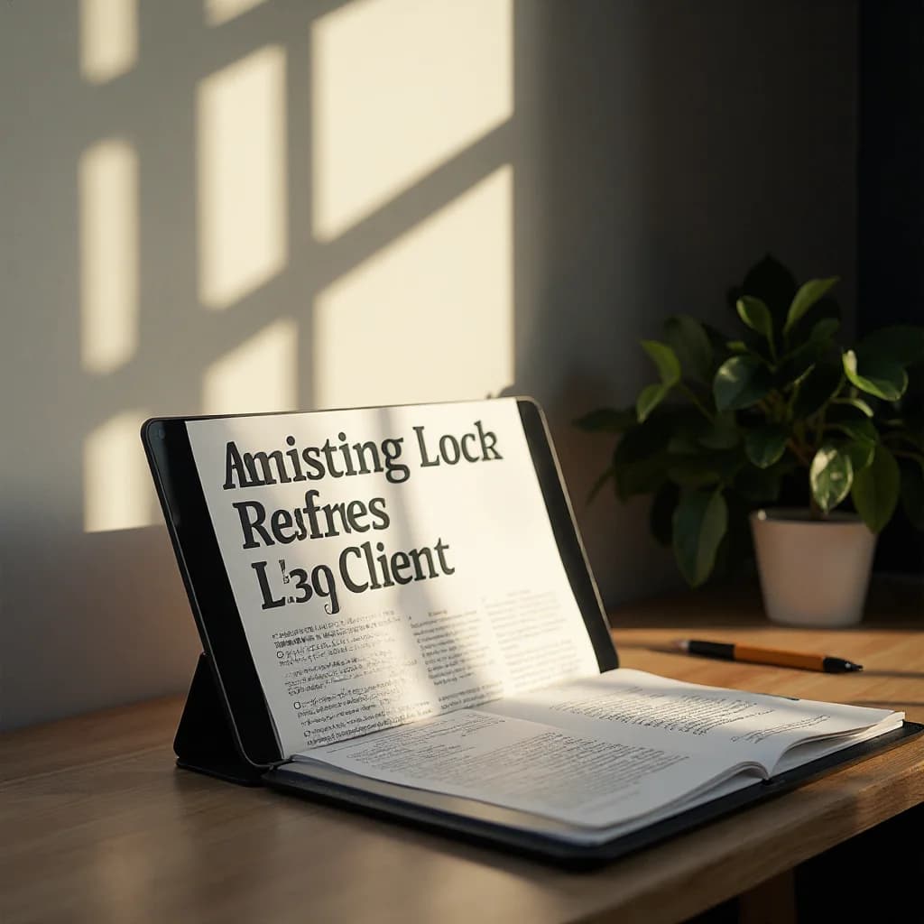 Two people shaking hands across a conference table in a sunlit office